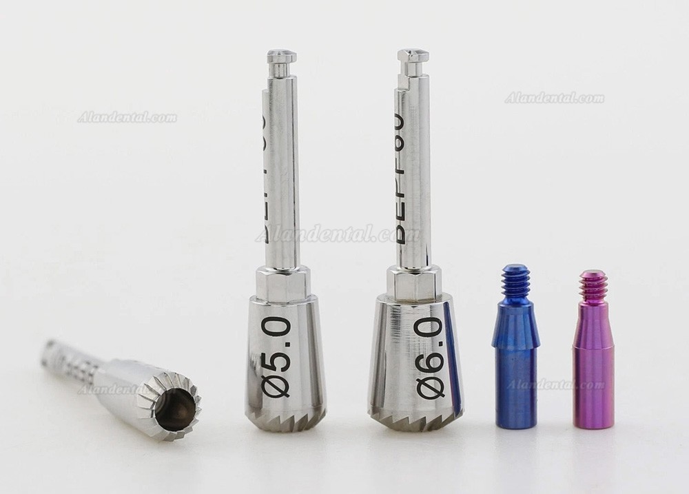 Implant Bone Profiler 4.0 5.0 6.0 & Guide Screw Kit Compatible Hiossen OSSTEM